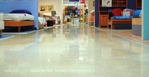 ArmourShield Onsite Coating Solutions - Polished Concrete in Store